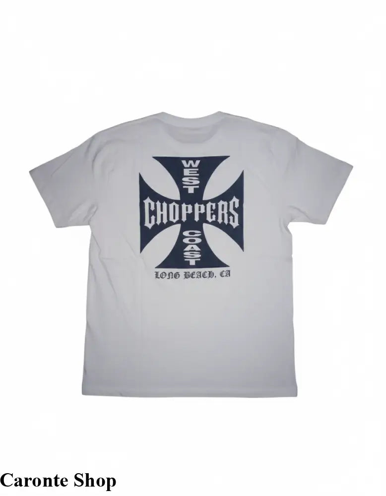 Camisa Blanca Estampada West Coast Choppers