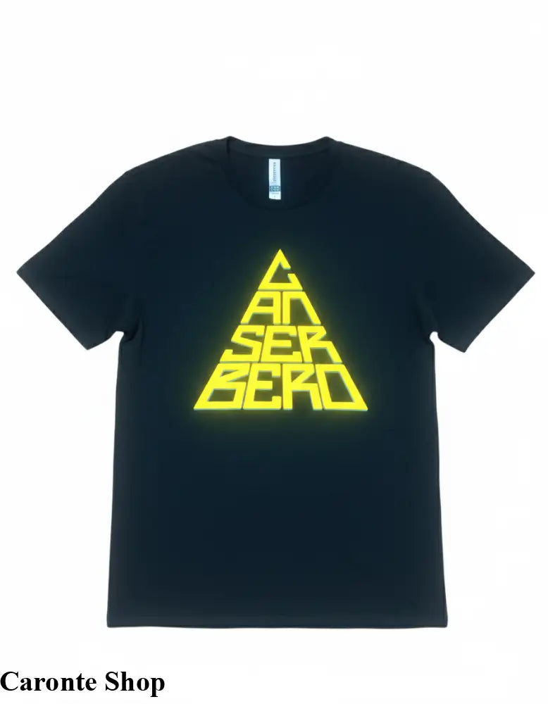 Camisa Negra Estampada Canserbero ’All We Need Is Love’